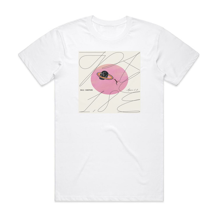 Nala Sinephro Space 18 Album Cover T-Shirt White