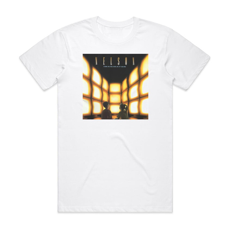 Nelson Imaginator Album Cover T-Shirt White