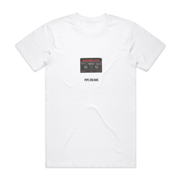 Nelly Furtado Pipe Dreams Album Cover T-Shirt White