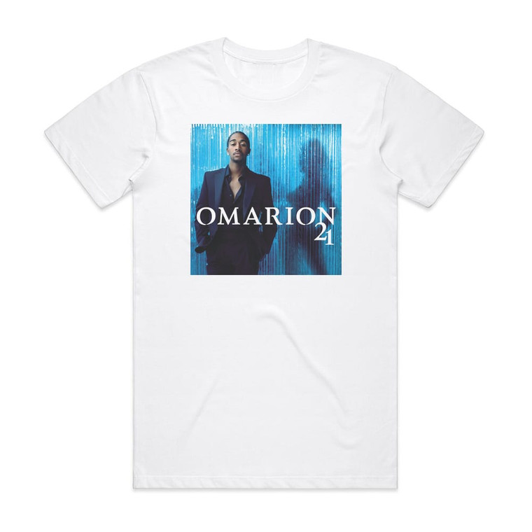 Omarion 21 Album Cover T-Shirt White