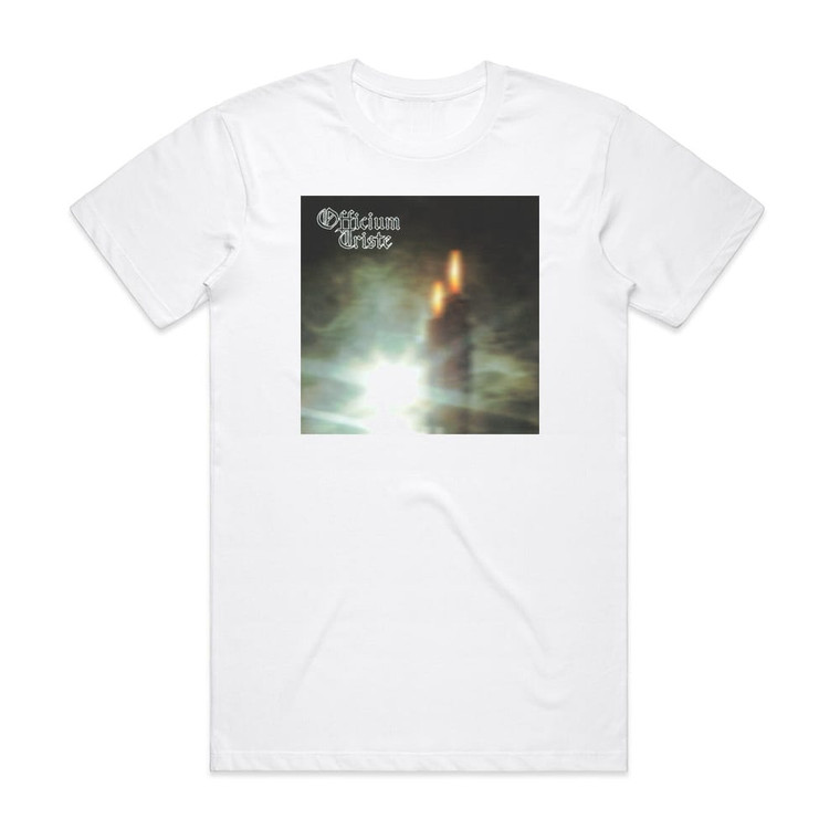 Officium Triste Officium Triste Cold Mourning Album Cover T-Shirt White