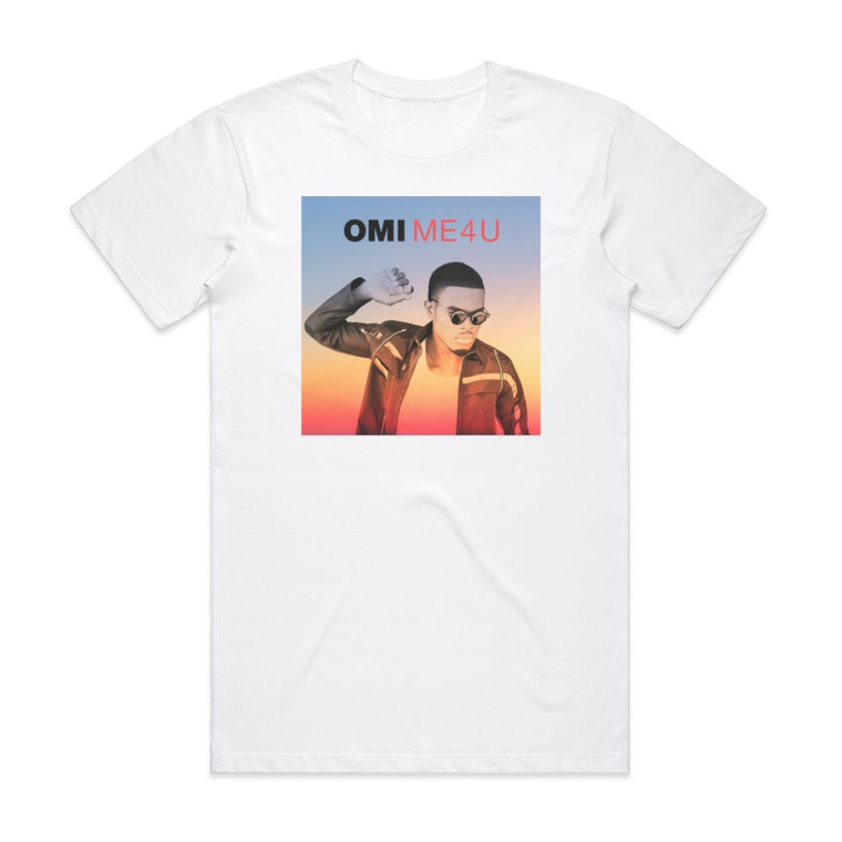 OMI Me 4 U Album Cover T-Shirt White