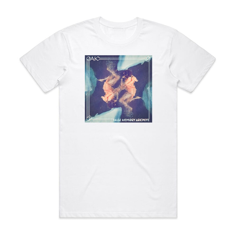 Oak False Memory Archive Album Cover T-Shirt White