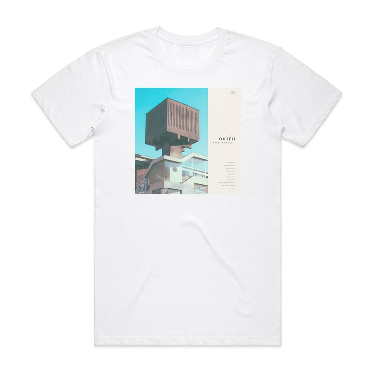 Outfit Performance Album Cover T-Shirt White