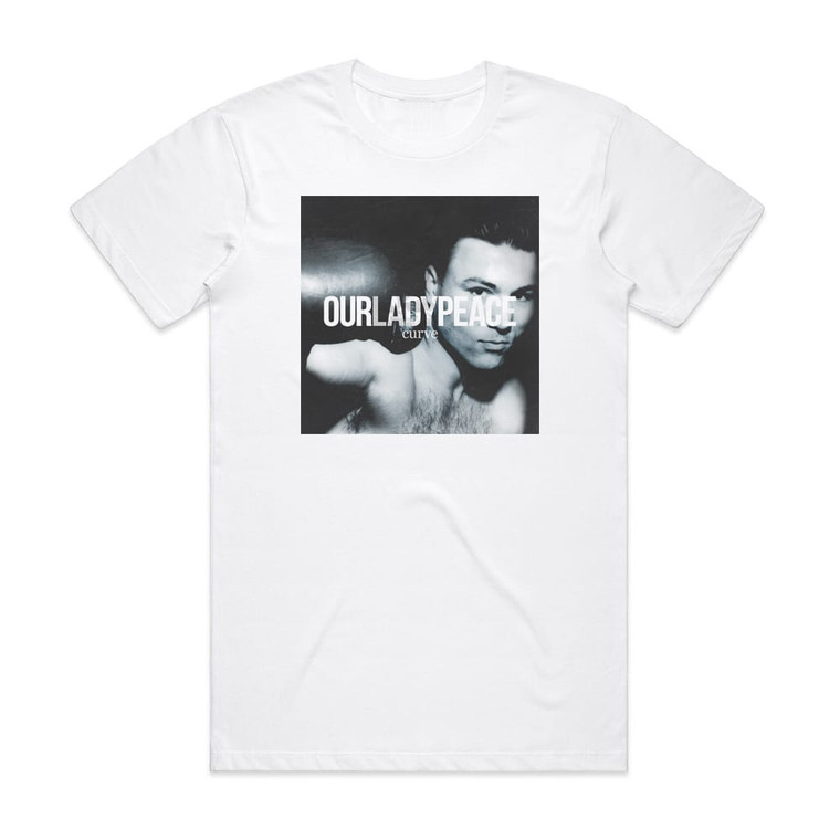 Our Lady Peace Curve Album Cover T-Shirt White