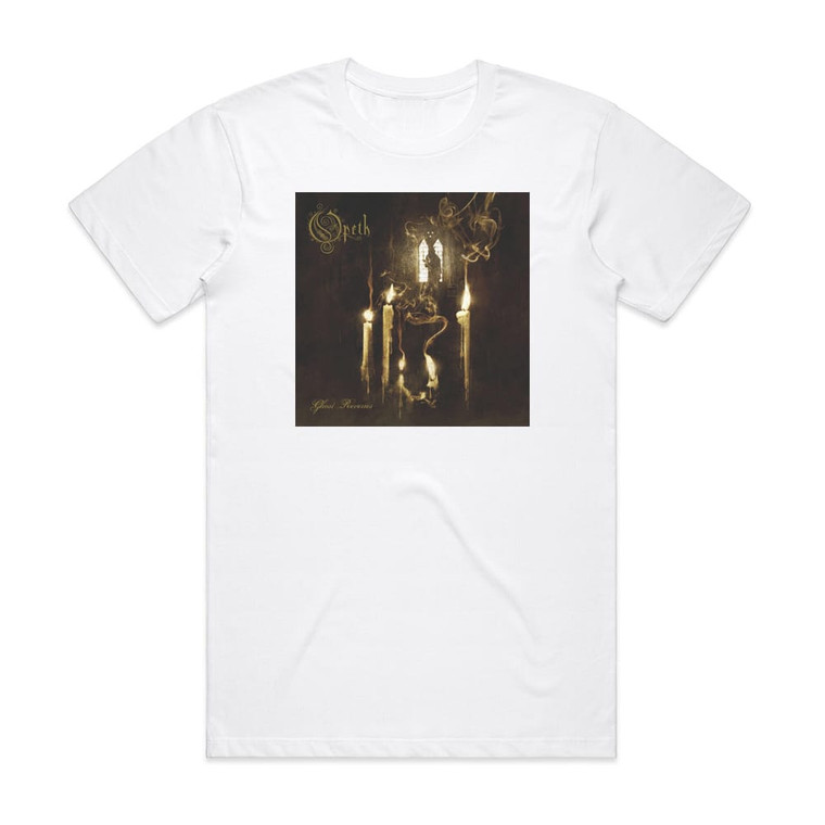 Opeth Ghost Reveries 2 Album Cover T-Shirt White