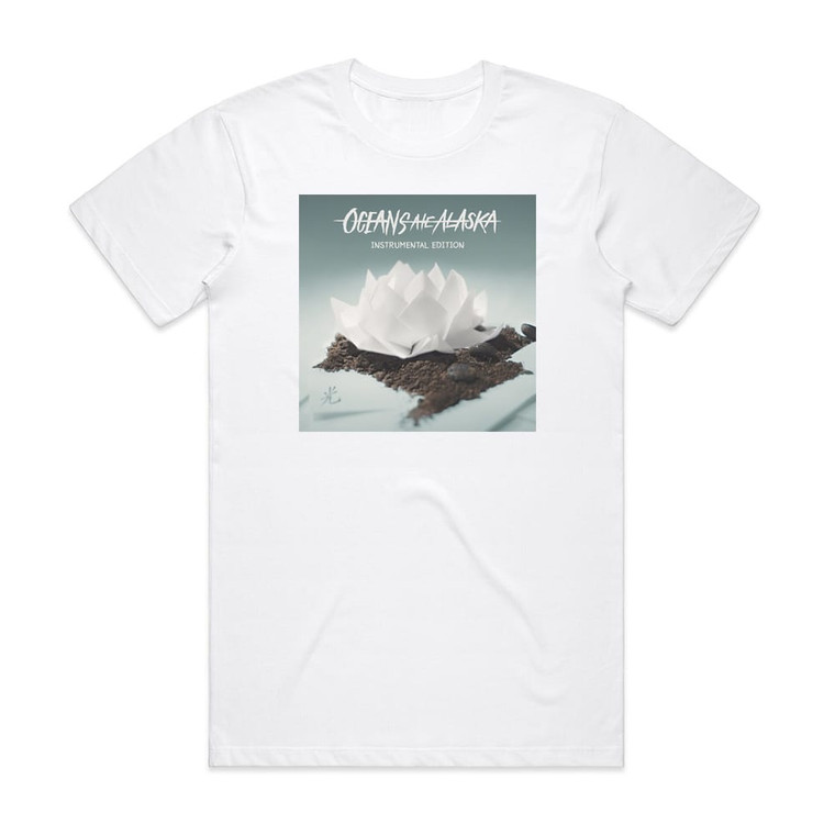 Oceans Ate Alaska Hikari 1 Album Cover T-Shirt White
