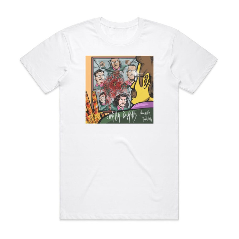 Okilly Dokilly Howdilly Twodilly Album Cover T-Shirt White