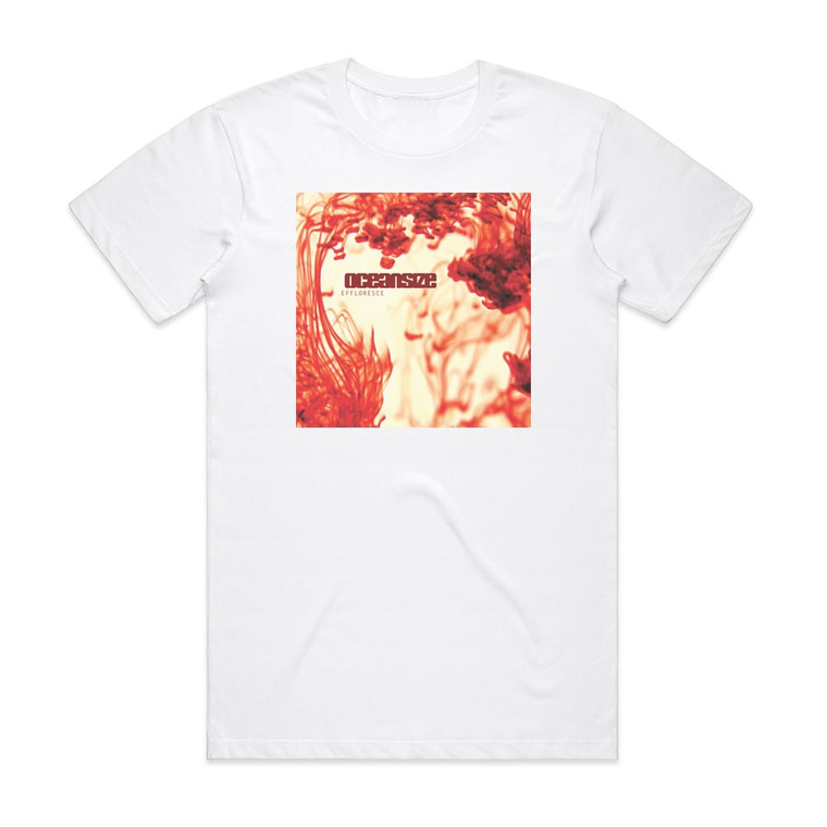 Oceansize Effloresce Album Cover T-Shirt White
