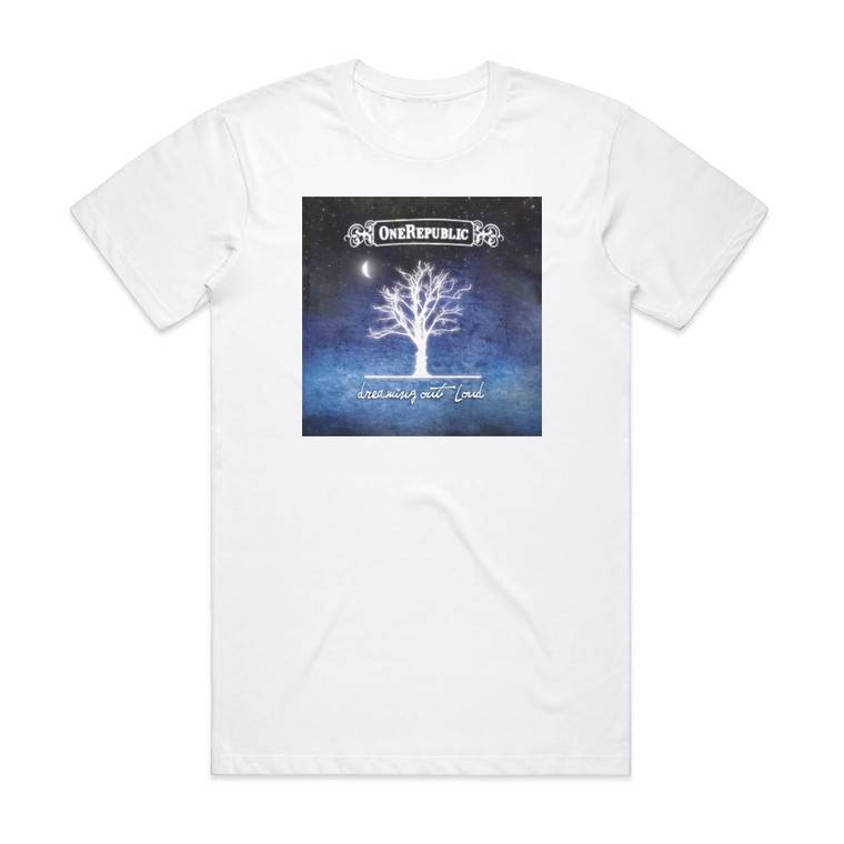 OneRepublic Dreaming Out Loud Album Cover T-Shirt White