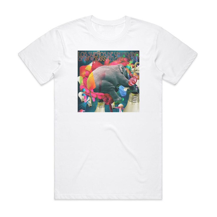 Omar Rodriguez Lopez Group Los Sueos De Un Hgado Album Cover T-Shirt White
