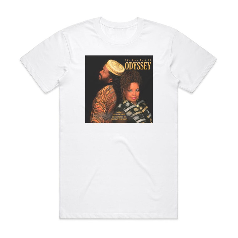Odyssey The Very Best Of Odyssey Album Cover T-Shirt White