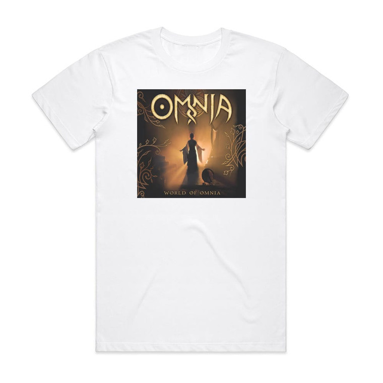 Omnia World Of Omnia Album Cover T-Shirt White