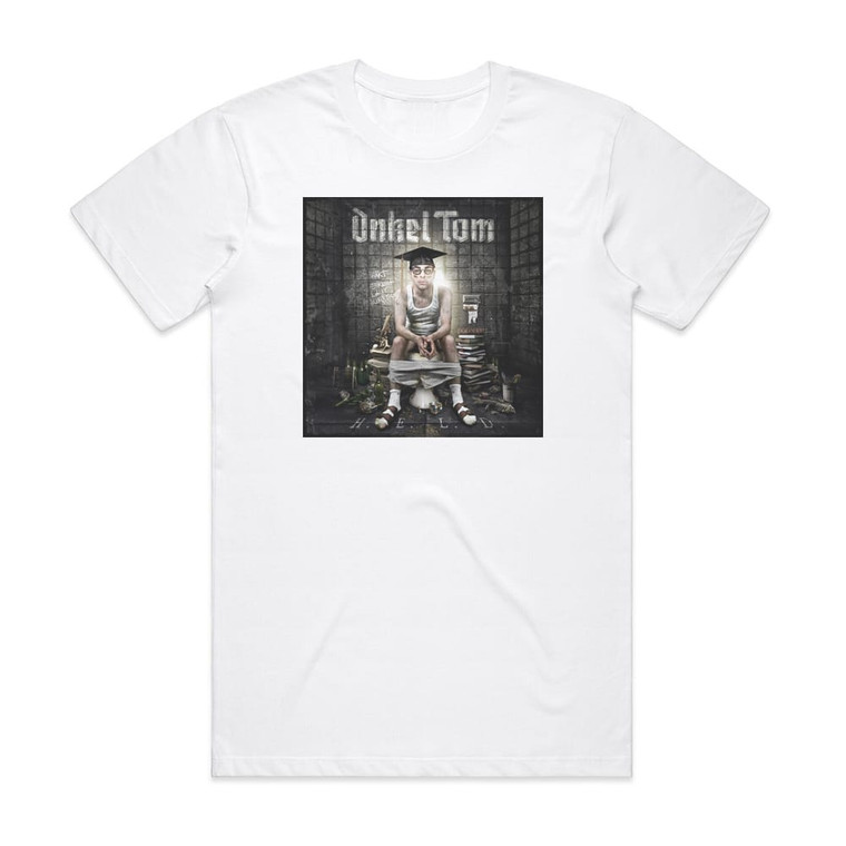 Onkel Tom Angelripper Held Album Cover T-Shirt White