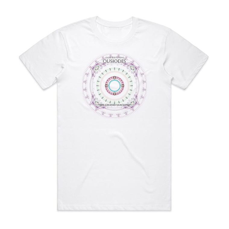 OUSIODES The Grand Machine Album Cover T-Shirt White