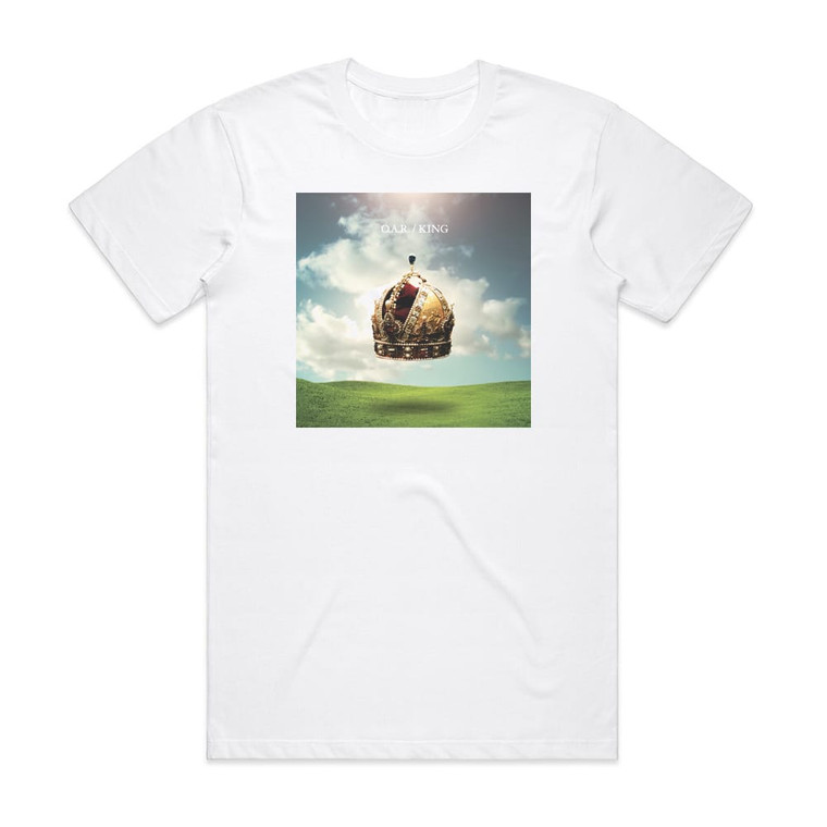 OAR King Album Cover T-Shirt White