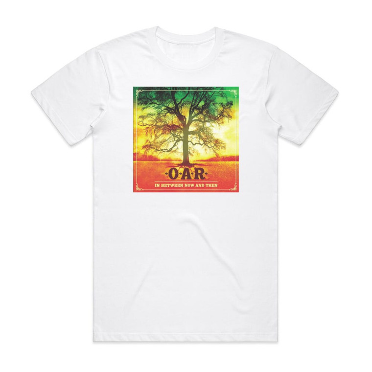 OAR In Between Now And Then Album Cover T-Shirt White