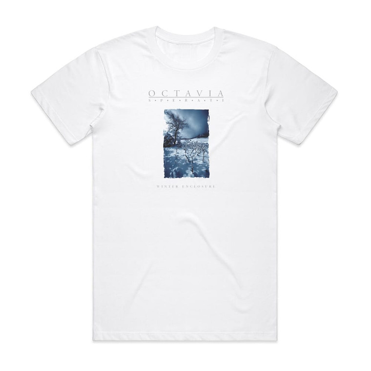 Octavia Sperati Winter Enclosure Album Cover T-Shirt White