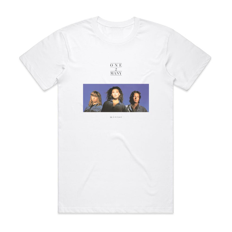 One 2 Many Mirror Album Cover T-Shirt White