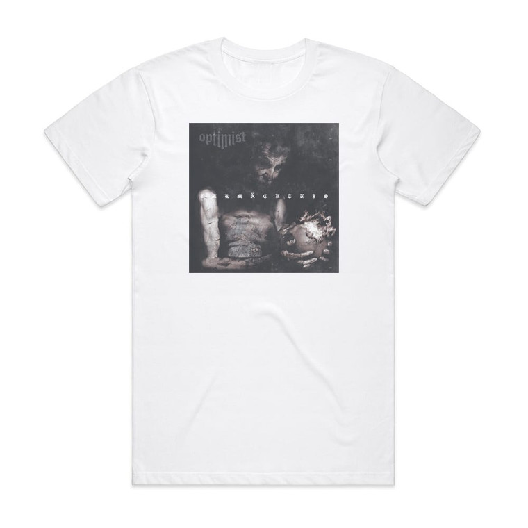 Optimist Vermchtnis Album Cover T-Shirt White