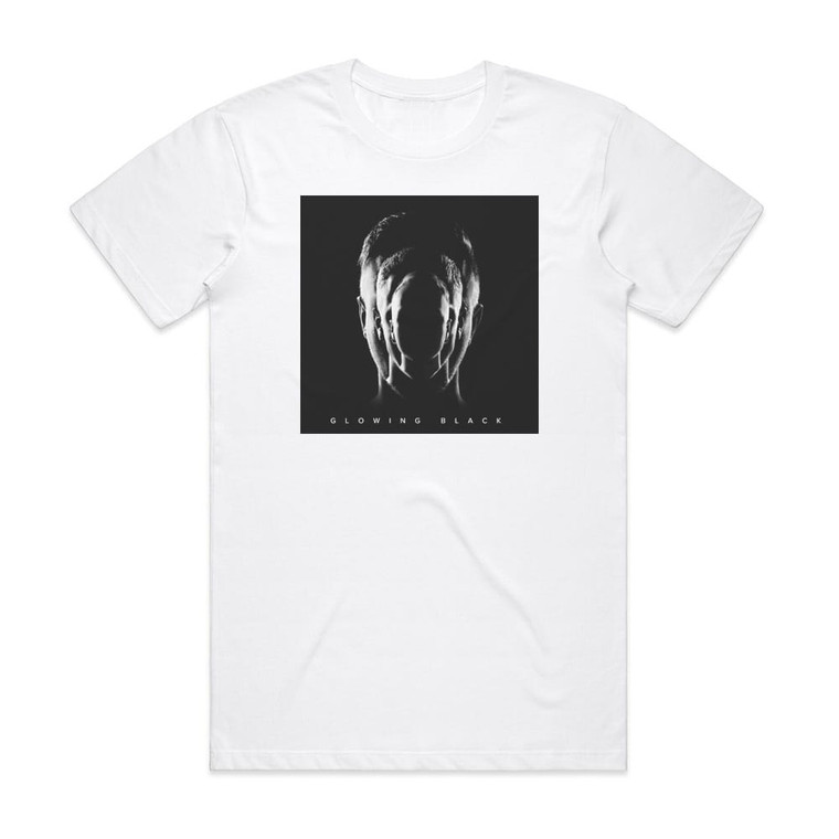 Ocean Jet Glowing Black Album Cover T-Shirt White