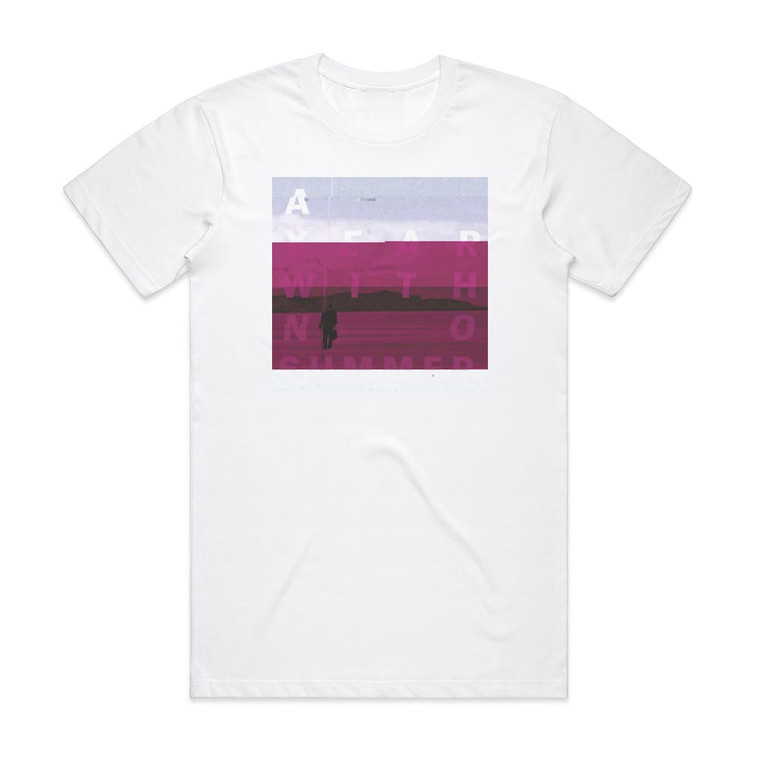 Obsidian Kingdom A Year With No Summer Album Cover T-Shirt White