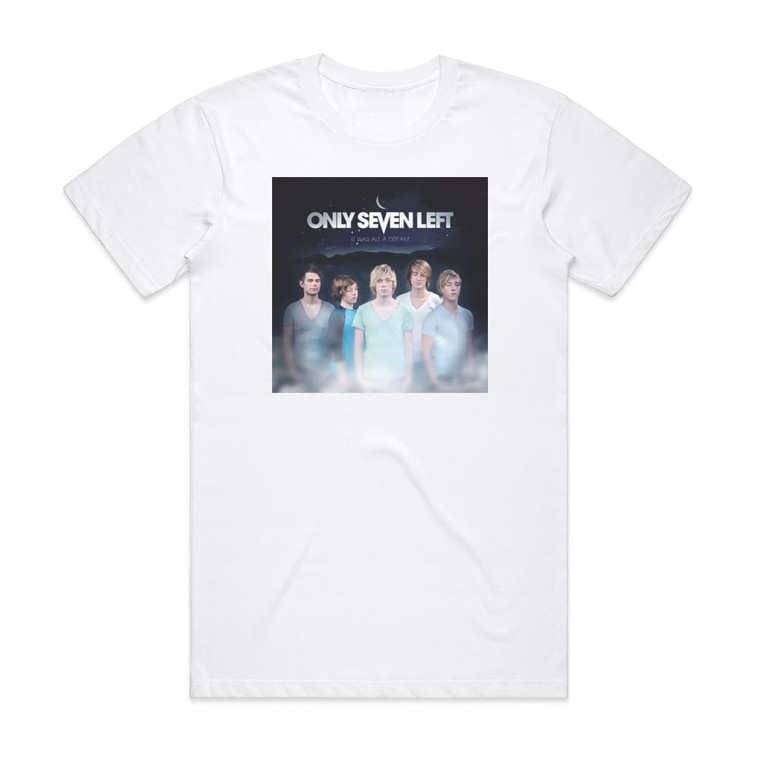 Only Seven Left It Was All A Dream Album Cover T-Shirt White