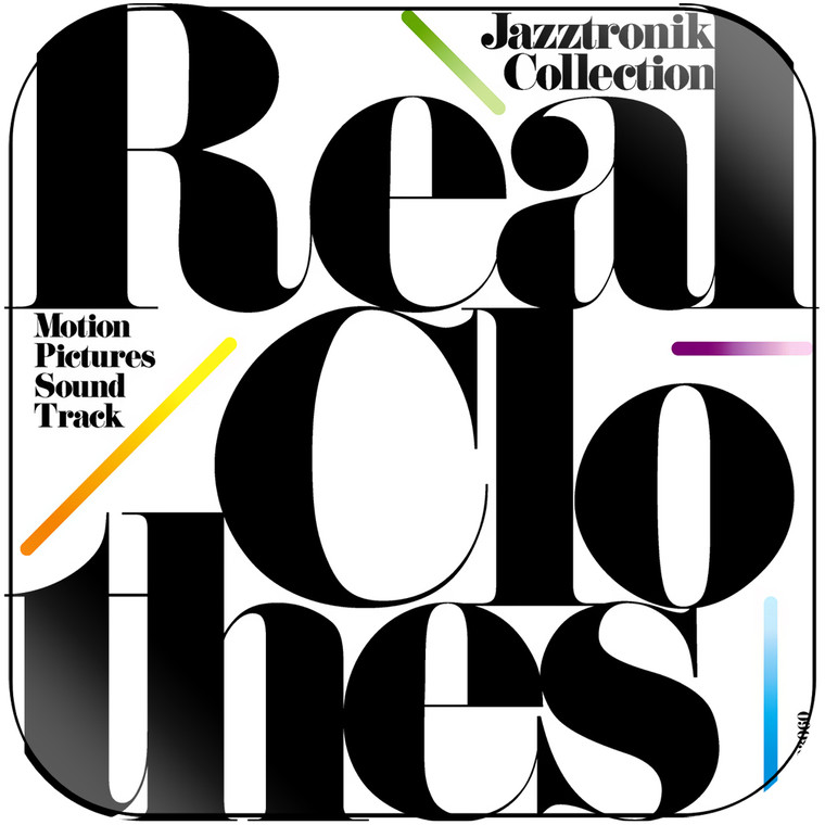 Jazztronik Real Clothes Motion Pictures Sound Track Album Cover Sticker