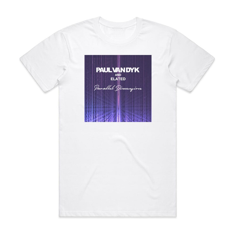 Paul van Dyk Parallel Dimension Album Cover T-Shirt White