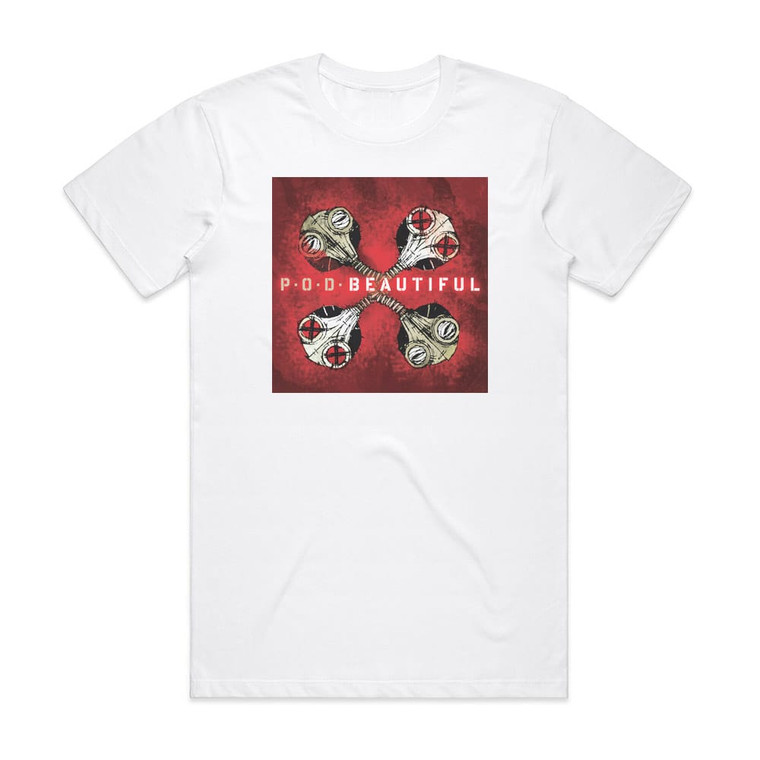 POD Beautiful Album Cover T-Shirt White