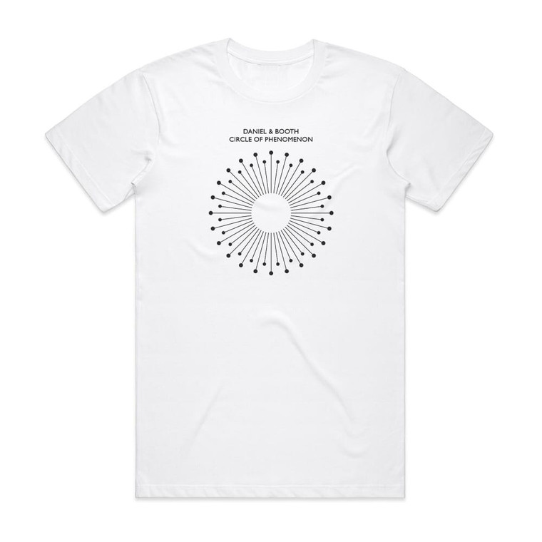 Phil Booth Circle Of Phenomenon 1 Album Cover T-Shirt White