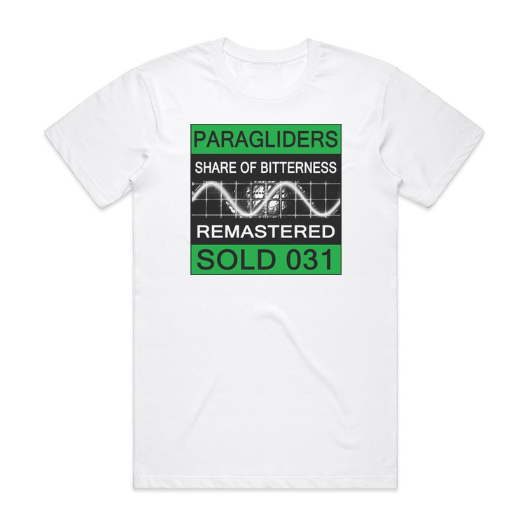 Paragliders Share Of Bitterness Album Cover T-Shirt White
