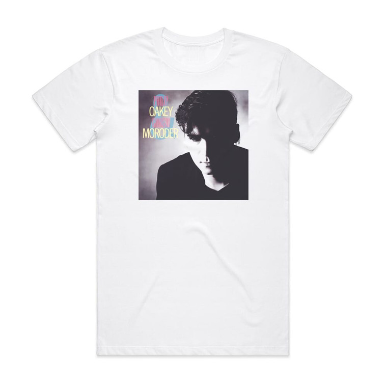Phil Oakey Philip Oakey Giorgio Moroder Album Cover T-Shirt White