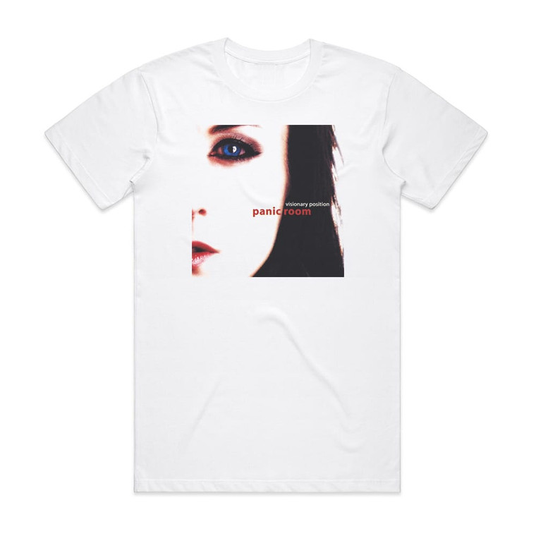 Panic Room Visionary Position Album Cover T-Shirt White