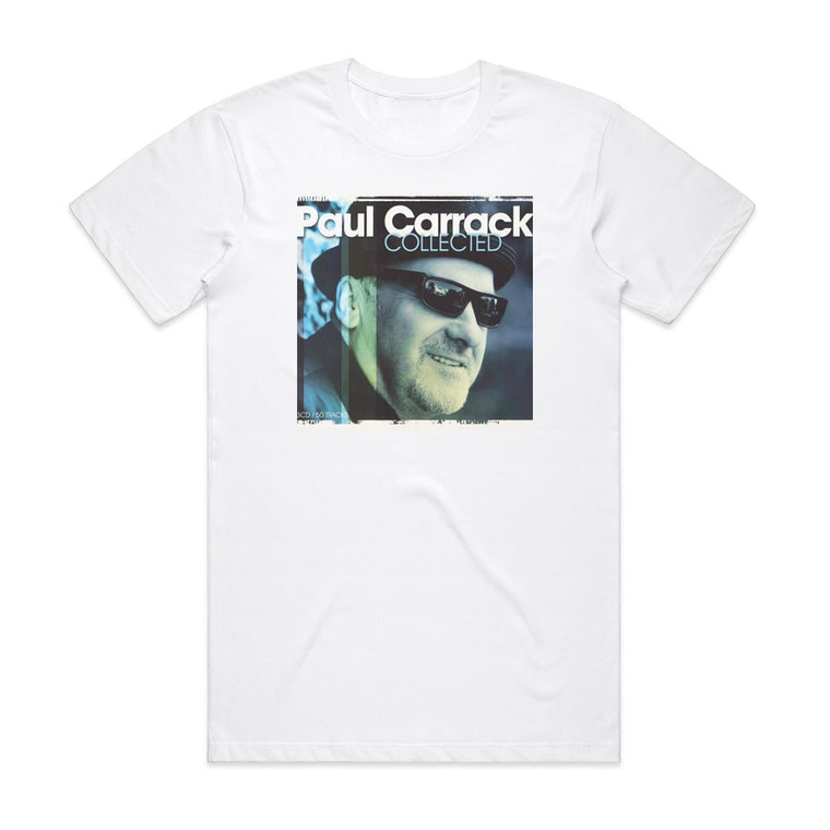 Paul Carrack Collected Album Cover T-Shirt White