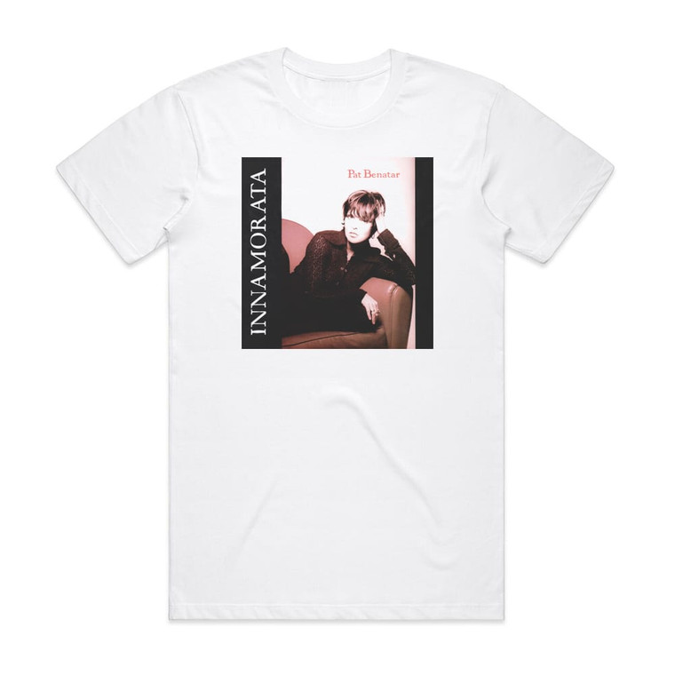 Pat Benatar Innamorata Album Cover T-Shirt White