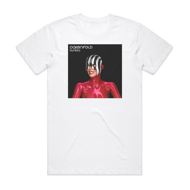 Paul Oakenfold Bunkka Album Cover T-Shirt White