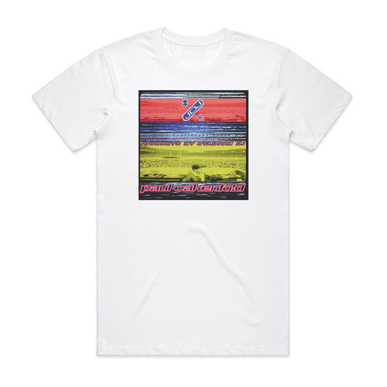 Paul Oakenfold Journeys By Stadium Dj Paul Oakenfold Album Cover T-Shirt White