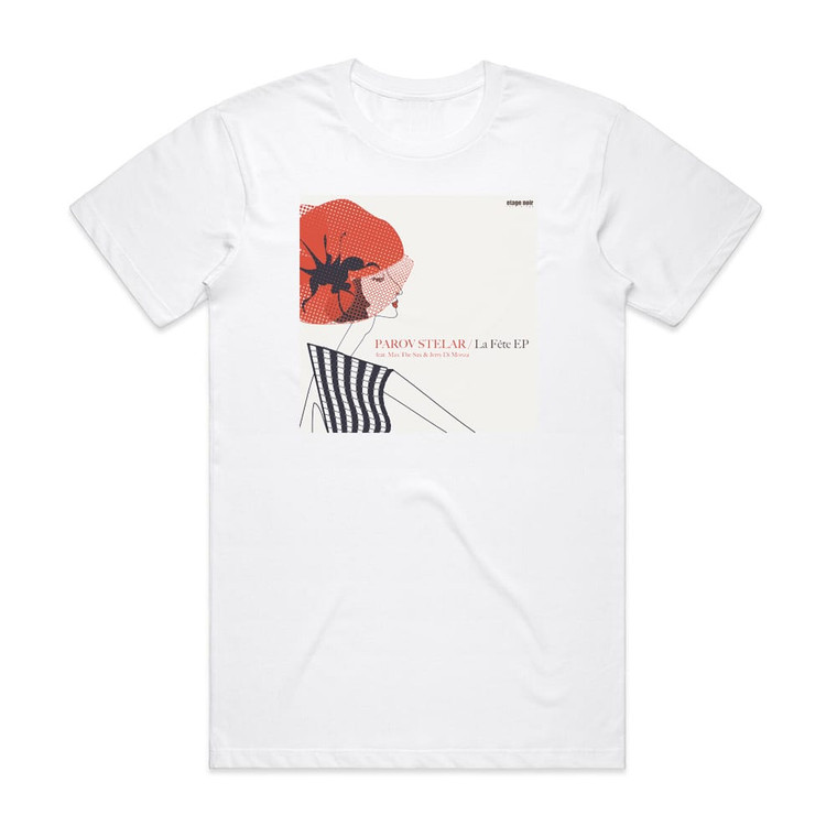 Parov Stelar La Fte Album Cover T-Shirt White