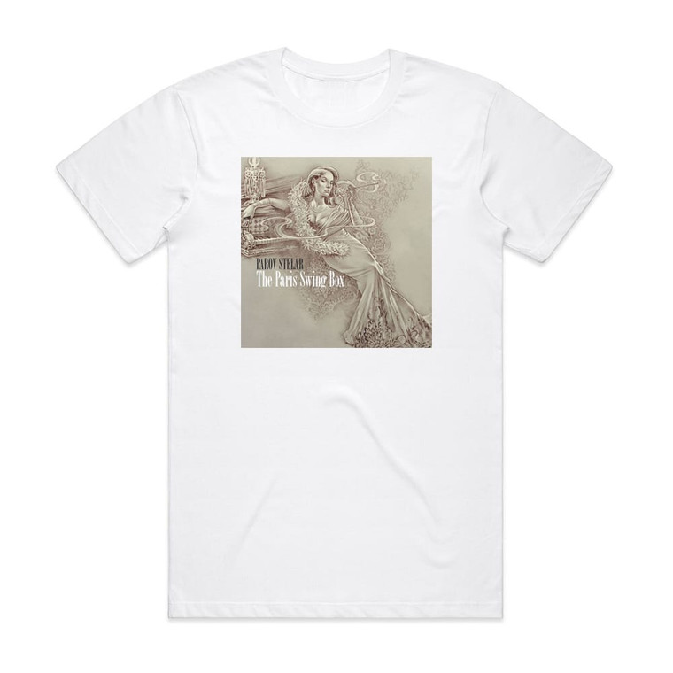 Parov Stelar The Paris Swing Box Album Cover T-Shirt White