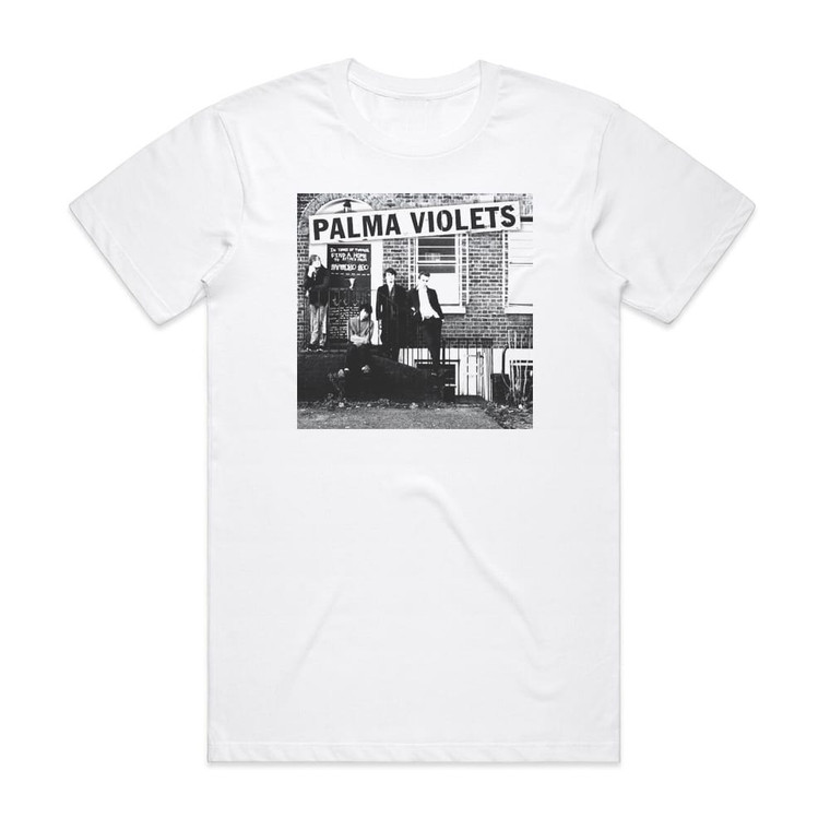 Palma Violets 180 Album Cover T-Shirt White