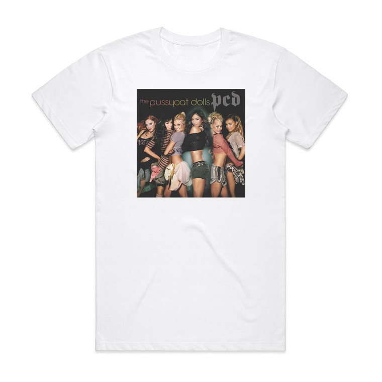 Pussycat Dolls Pcd Album Cover T-Shirt White