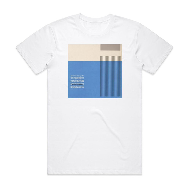 Preoccupations Preoccupations Album Cover T-Shirt White