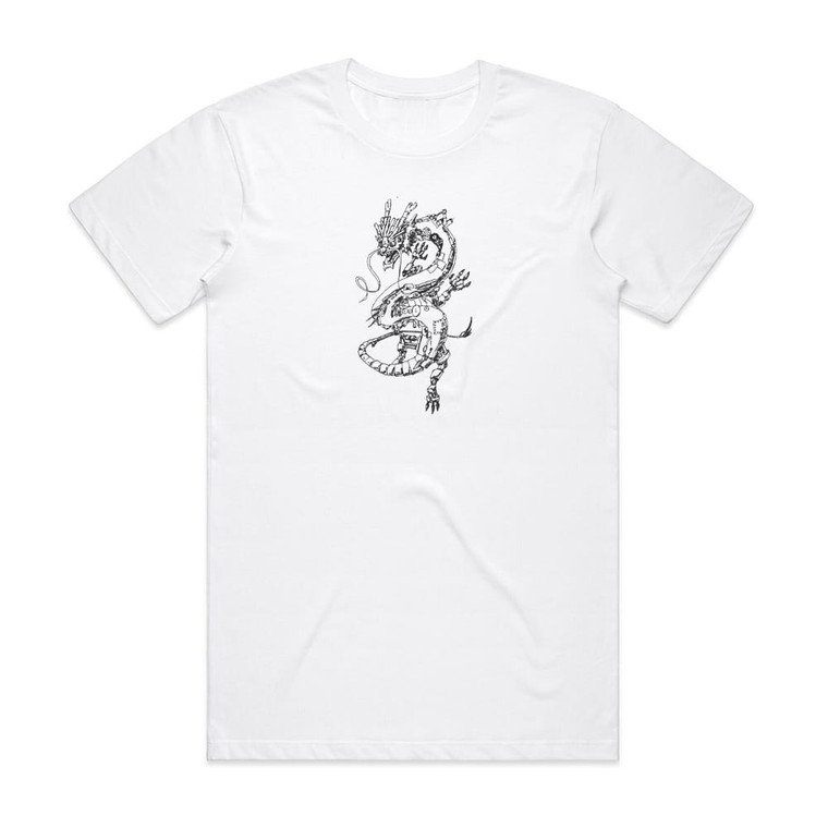 playingtheangel Empty 5 Album Cover T-Shirt White