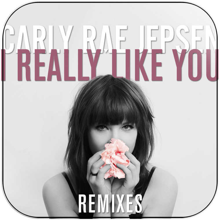 Carly Rae Jepsen I Really Like You Remixes Album Cover Sticker