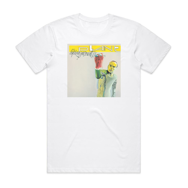 Plant Lifelong Guarantee Album Cover T-Shirt White