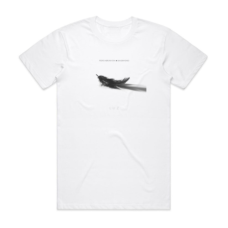 Pedro Abrunhosa and Os Bandemonio Luz Album Cover T-Shirt White