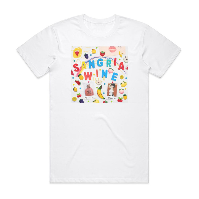 Pharrell Williams Sangria Wine Album Cover T-Shirt White