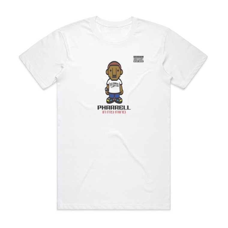 Pharrell Williams In My Mind Album Cover T-Shirt White