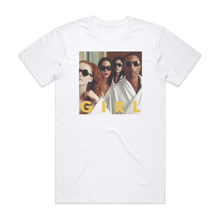 Pharrell Williams G I R L Album Cover T-Shirt White
